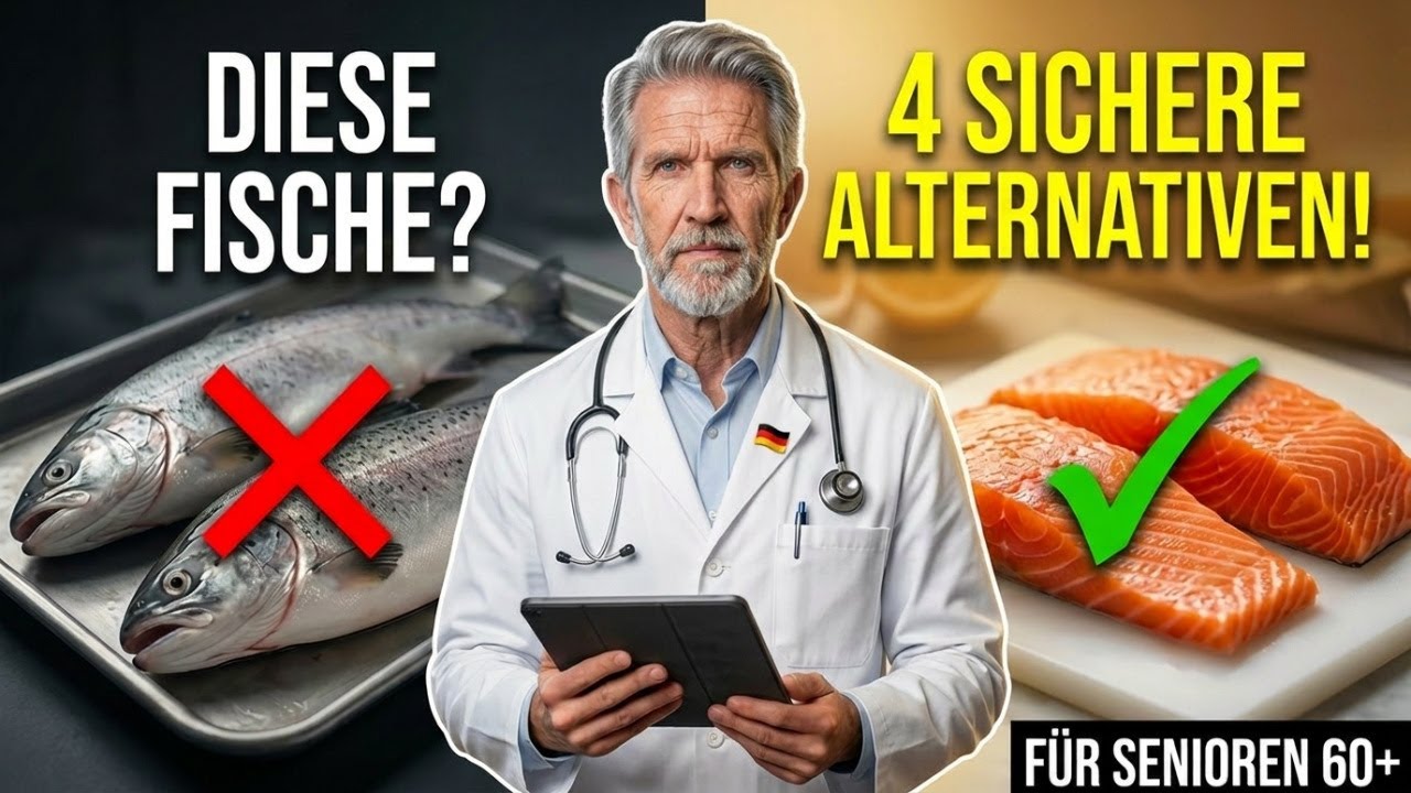 Streichen Sie DIESE 4 gefährlichen Fische – Ärzte zeigen 4 sichere Alternativen für Senioren ab 60!