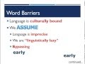 Understanding Language Barriers and Miscommunication