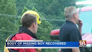 Body Of Morehead Boy Swept Away By Floodwaters Is Recovered