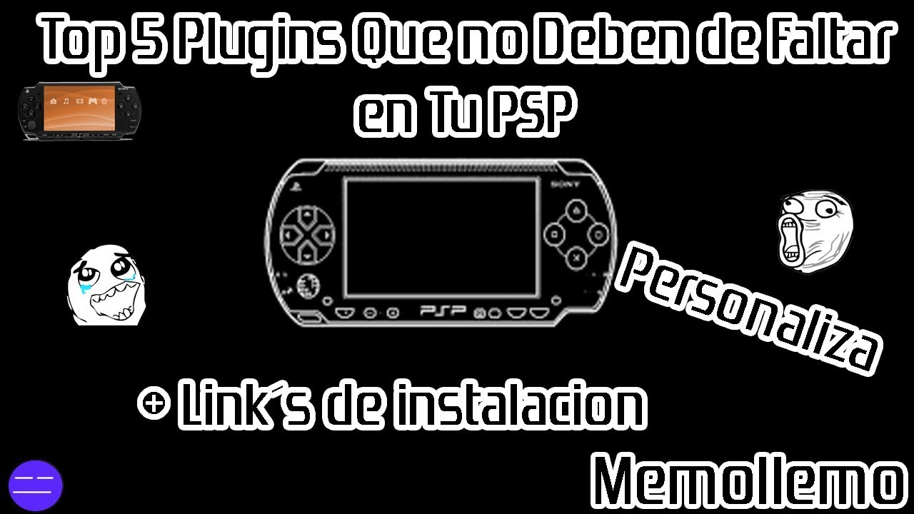 Top 5 Plugins Para PSP que no deben faltar - YouTube