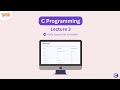 Lecture 3 : Data Types And Variable