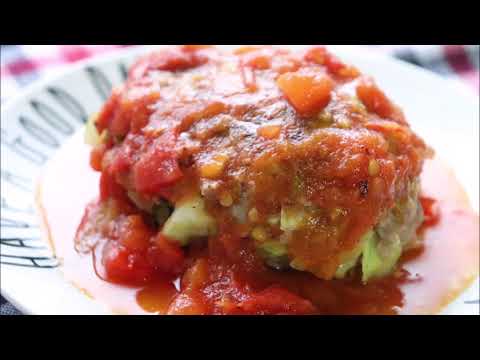 recette-de-bombe-de-chou-à-la-sauce-tomate-rapide-et-déliceux