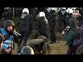 Großdemo in Lützerath: Polizei entfernt Barrikaden vor Räumung