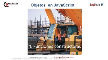 Objetos en JavaScript 4: Cómo usar las funciones constructoras
