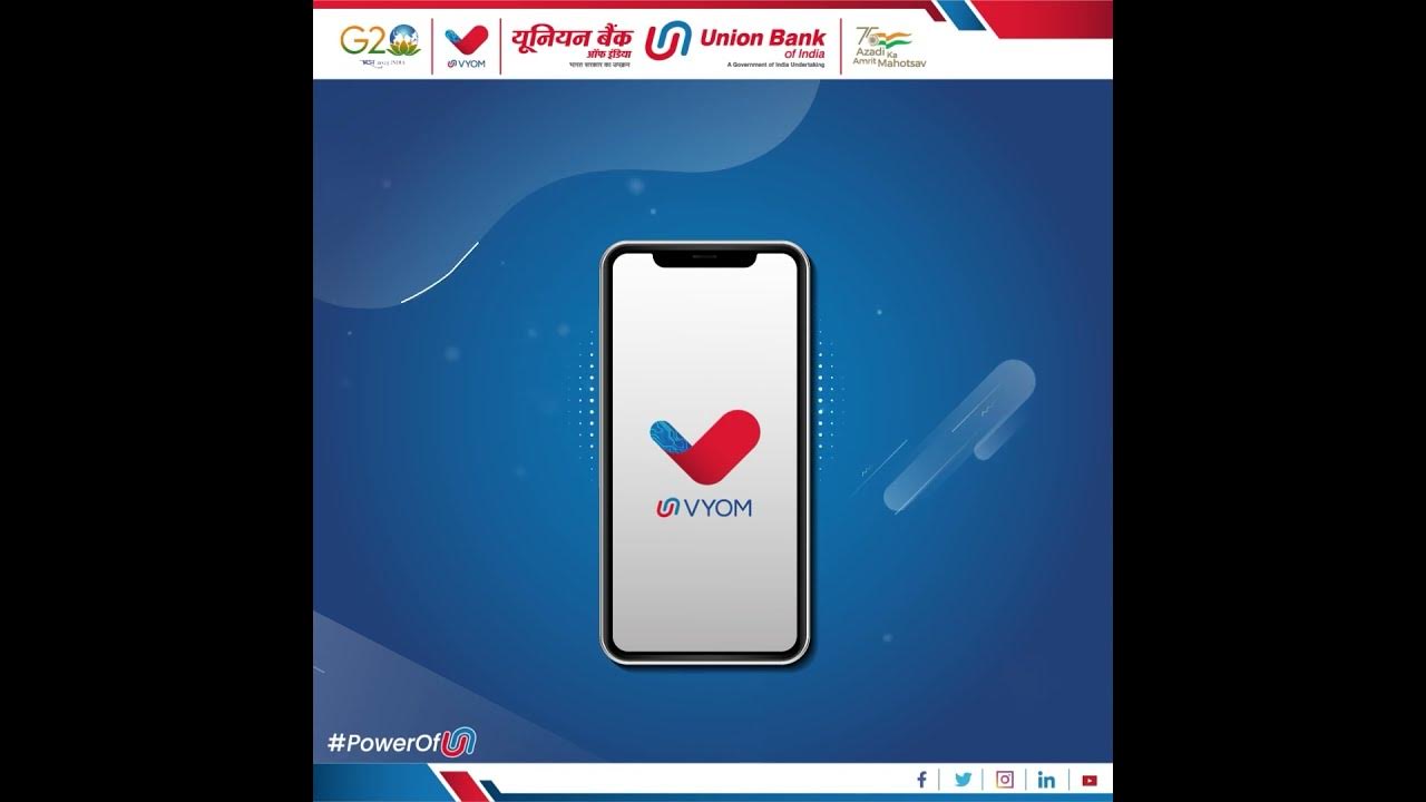 Vyom app union bank of india amrit mahotsav youtube