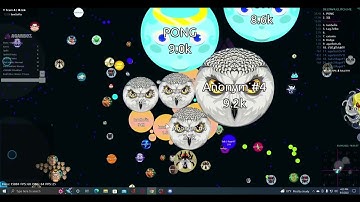 INSANE TAKEOVER +70 BOTS (SCORE 100k+) | AGARBOT.OVH TAKEOVER #1