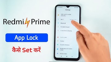 Redmi 11 Prime me App Lock Kaise Kare | How to Set App Lock in Redmi 11 Prime 5G