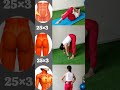 Only 3 Exercises to Melt Full Body Fat Fast ✅#LoseFat #FatBurning #FitnessMotivation #shorts