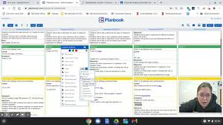 Online teaching part 1 Planbook com & Google slides lessons posted