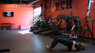Hamstring Fallout & Hamstring Curl w/ Sliders