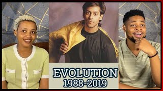 African Couple Reacts To Salman Khan Evolution (1988-2019)