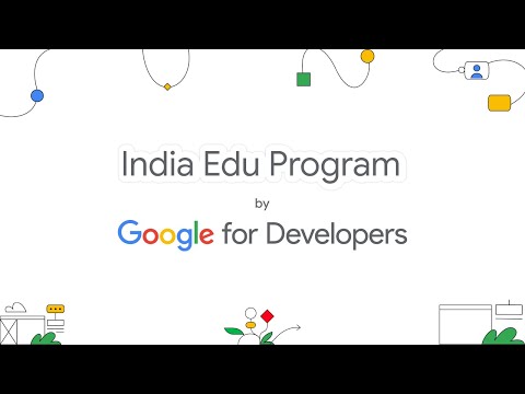 Capa de Welcome to India Edu Program by Google for Developers