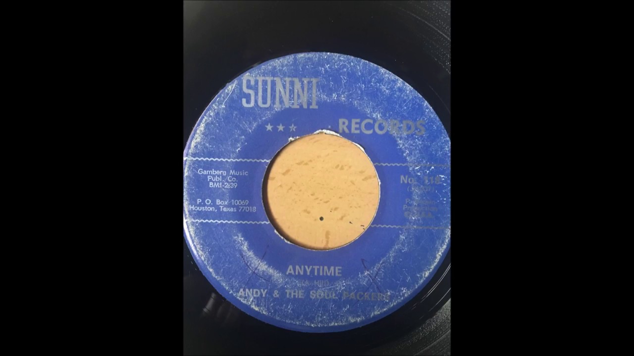 Andy And The Soul Packers - Anytime bw Summertime SUNNI