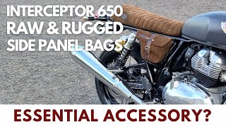 Raw & Rugged Side Panel Bags for Royal Enfield 650 Twins by MOTOCAL 4,811 views 1 year ago 8 minutes, 42 seconds