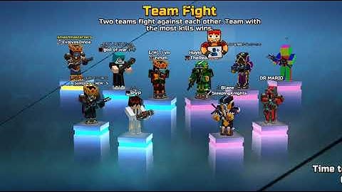 Getting a kill with every starter weapon in pixel gun 3d