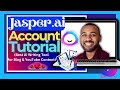 How to Create JASPER AI Account Tutorial for Beginners - Jasper.ai Pricing &amp; Features