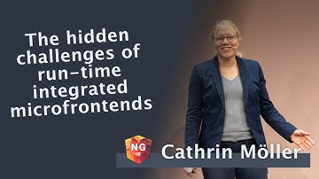 Angular Challenges with Microfrontends - Cathrin Möller | NG-DE 2024