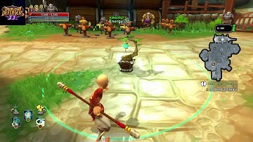 Dungeon DEFENDERS TUTORIAL THE MONK tutorial #2