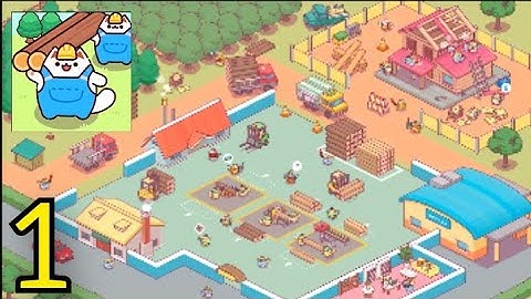 Lumbercat: Cute Idle Tycoon Gameplay Walkthrough Part 1 (IOS.Android) #gamingvideos