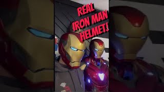 Making a REAL Iron Man Helmet! #shorts