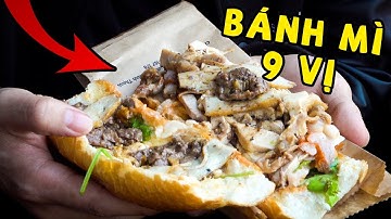 ĂN THỬ BÁNH MÌ 9 VỊ TẠI QUÁN ANH PEWPEW (Oops Banana)