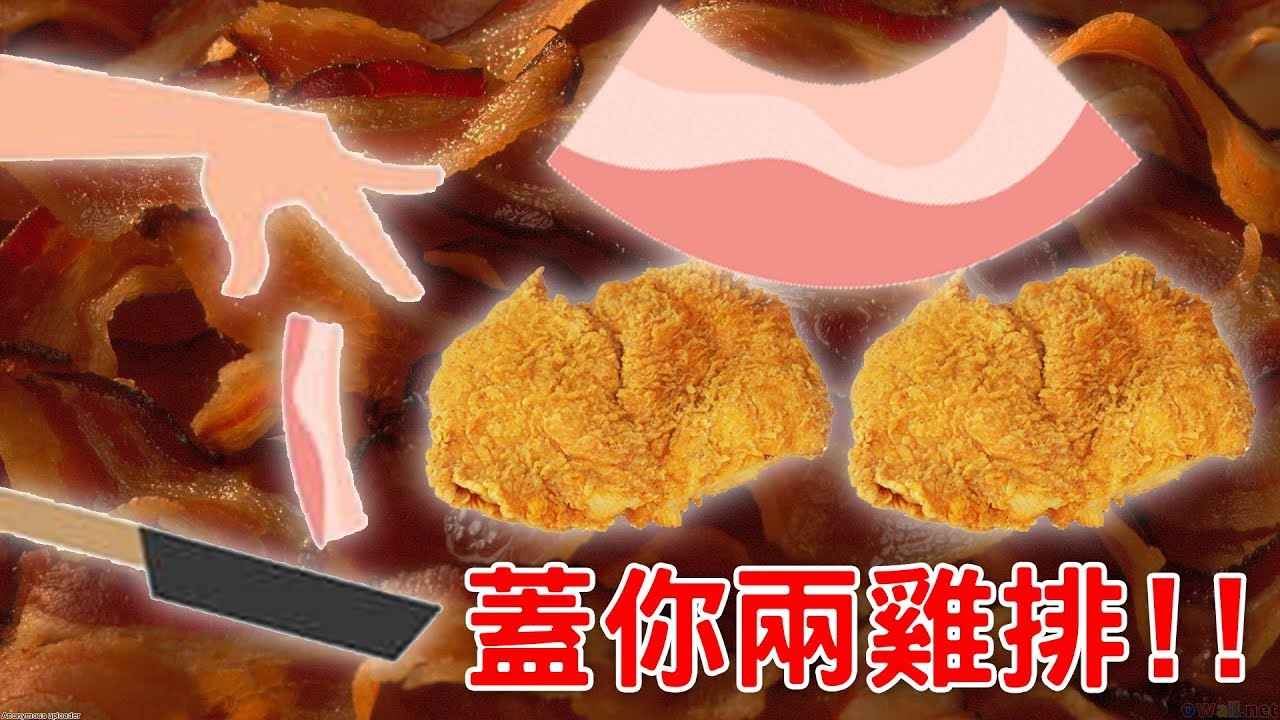 遊戲名字 【亂玩食物系列】蓋你兩雞排!! 我恨培根...｜Bacon – The Game