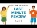 PMHNP Exam Review Comprehensive Last Minute Review PART 2 #PMHNP @CrashCourse @Osmosis
