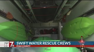 Polk Swift Water Rescue on standby, severe weather batters county
