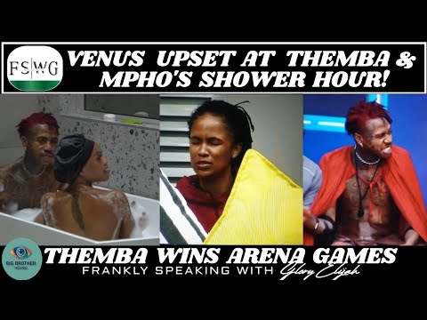 BBMZANSI 2022: THEMBA BATHES WITH MOPHO, WINS ARENA GAME | BIG BROTHER MZANSI SEASON3 | GLORY ELIJAH