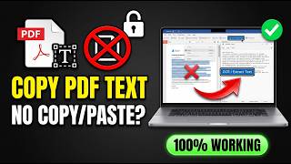 How to Copy Text from a PDF when Don t Work