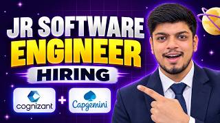 Cognizant, Capgemini New Hiring | Data Analyst & Jr Software Eng Hiring | Off Campus Hiring screenshot 5