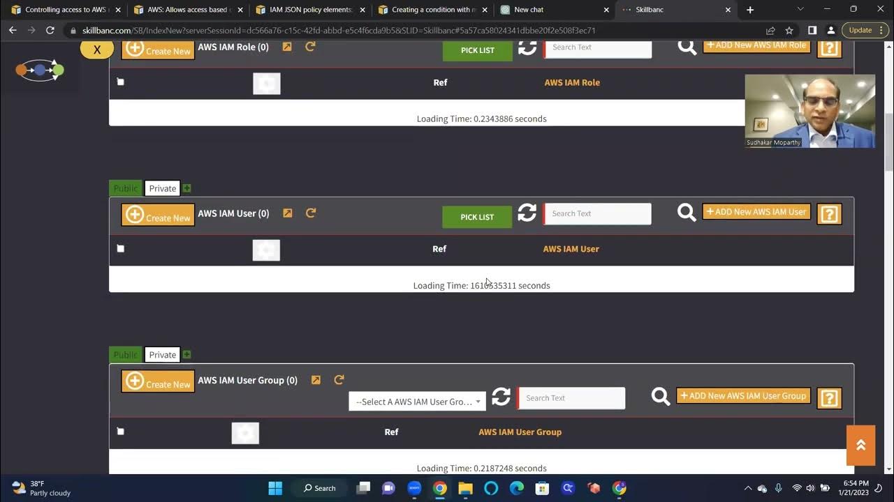 AWS IAM Policy Document JSON condition concept YouTube