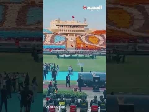 تيفو جماهير الوداد اليوم امام الاهلي المصري  