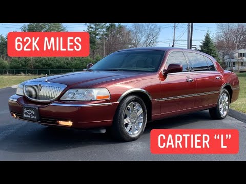 lincoln town car cartier