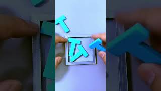 Can you fit four T’s into the frame #puzzle #iq #iqtest