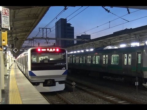 鮮血A子ちゃん　常磐線快速精駅止まり A stranger on the Joban Line!] I rode the outbound Midori
