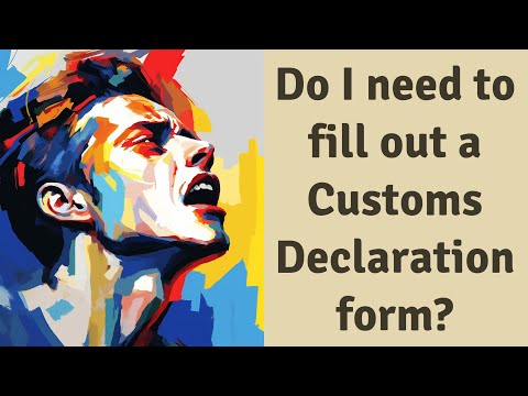 Video: Vai man ir nepieciešama muitas deklarācija vēstulei?