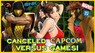 EVERY CANCELED CAPCOM VS. GAME!!!! | SNK, Marvel, DC, and more! #capcom #streetfighter #marvel