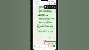 How to edit whatsapp messages 😱 #shorts #ytshorts #shortvideo #whatsapp #viralshorts #fyp
