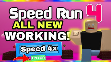 ALL NEW *WORKING* CODES IN SPEED RUN 4 - June Updates [ROBLOX]