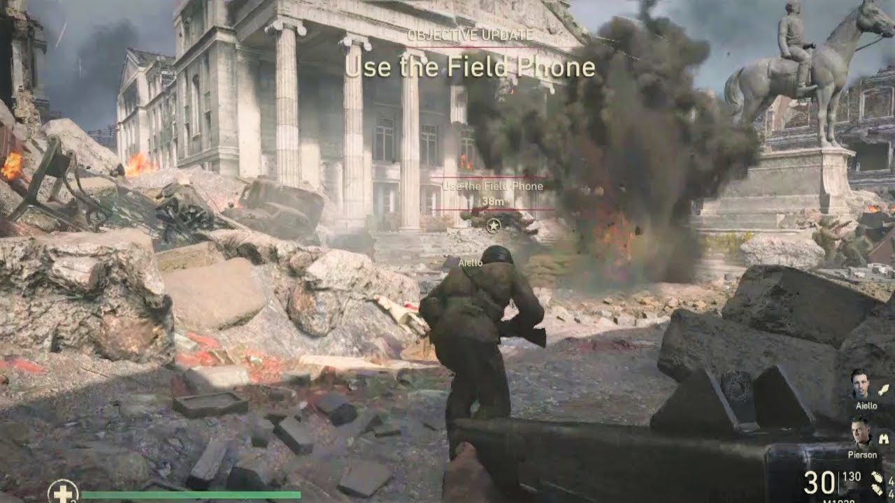 How do you beat the tank mission in Call of Duty WW2? 