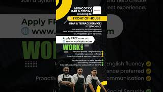 Moncocco Bar &amp; Cocina in Estepona is looking for Front of House professionals