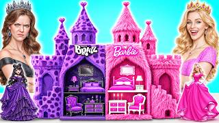 How To Build A Tiny House For BARBIE vs BRATZ | Funny Challenge by DiLi House