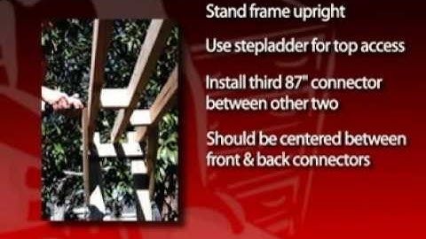 How to Build a Swing Arbor