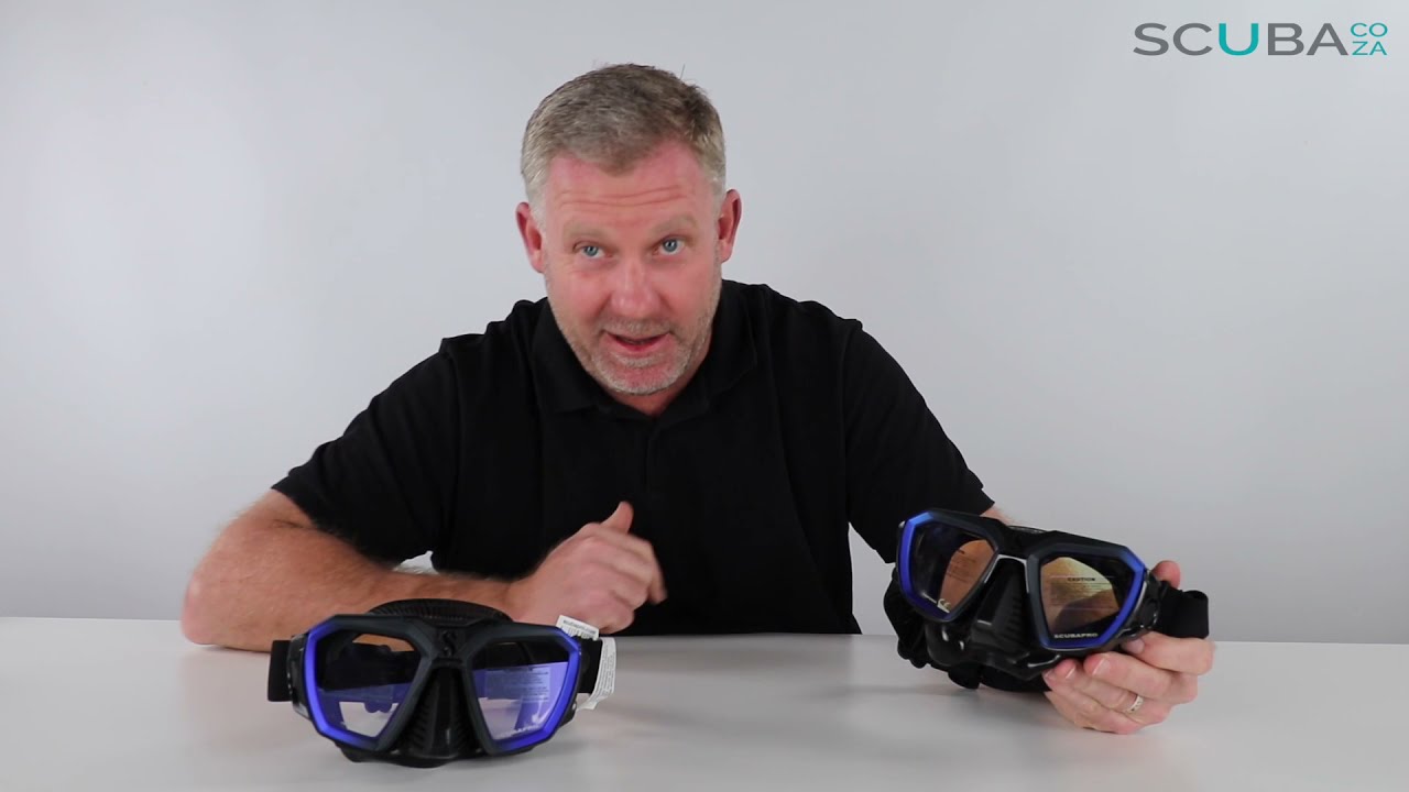 Маска SCUBAPRO D, обзор продукта Кевина Кука, SCUBA.co.za