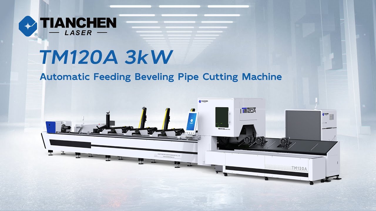 TM120A 3kW Automatic Feeding Pipe Cutting Machine: High Precision & Fast Performance