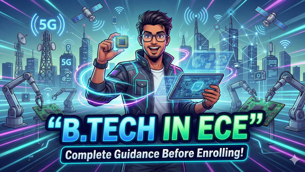 B.Tech in Electronics and Communication Engineering | Complete Guide | BTech ECE | IIT | JEE | INDIA