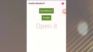 How to use Minebot in MCPE 0.14.0 screenshot 5