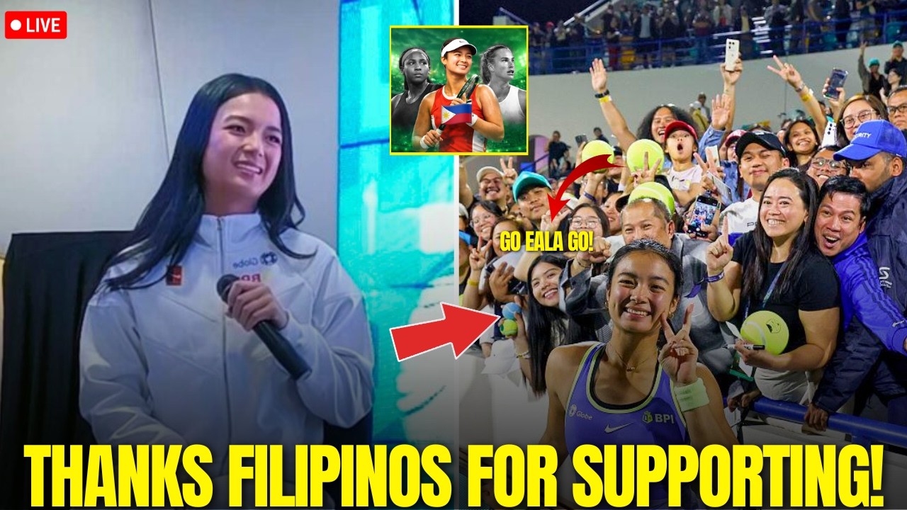 WTA IN SHOCK As THOUSANDS Of Eala Fans WELCOMED Her At First Training Before INDIAN WELLS!