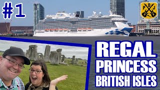 Regal Princess Pt.1  Embarkation Day, Stonehenge Tour & Transfer, International Friends, Cabin Tour